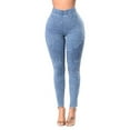 thumbnail image 1 of "Gubotare Mom Jeans Women's Ribcage Straight Ankle Jeans,Light Blue XXL", 1 of 5
