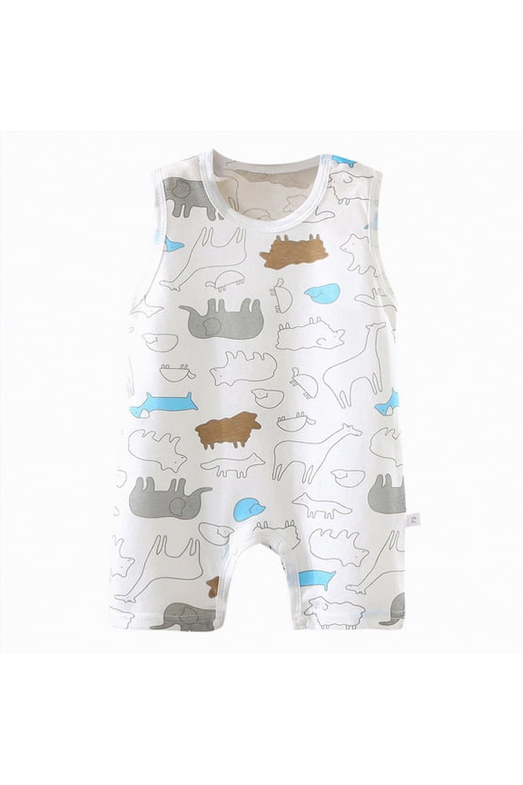 Newborn Baby Boy Clothes Newborn Baby Girl Boy Clothes Summer Short Sleeve Romper One Piece Bodysuit Shirts 0 3 6 9 12 18 24 Months (Grey,0-6 Months)