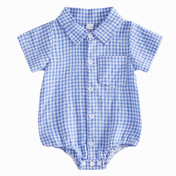 Gubotare Newborn Boy Clothes Boy Clothes Infant Unisex Funny Baby Girl Baby Bodysuit 0 3 6 9 12 18 24 Months (Blue,6-12 Months)