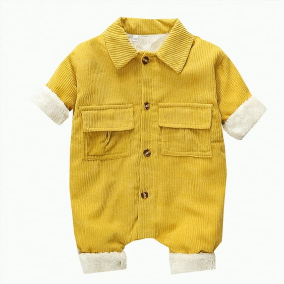 Gubotare Newborn Clothes Winter Newborn Baby Boy Fall Clothes Long Sleeve Print Jumpsuit Playsuit Infant Outfit 0 3 6 9 12 18 24 Months (White,18-24 Months)