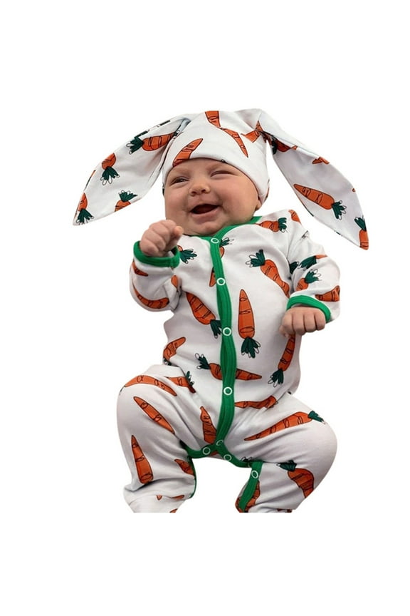 Girl Clothes Outfit Girl Long Sleeve Letter Romper Ribbed Knit Jumpsuit Baby Girl Preemie Coming Home Outfit 0 3 6 9 12 18 24 Months (White,12-18 Months)