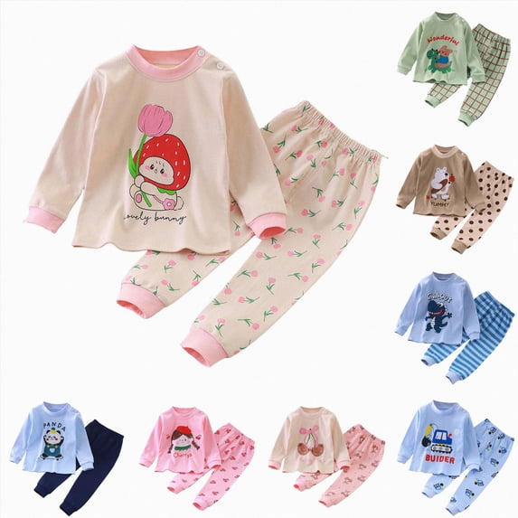Gubotare Newborn Infant Baby Boy Outfits Long Sleeve Pullover Sweatshirt Toddler Boys Pants Clothes Set Fall Winter 2Pcs Green,Size 6-12 Months