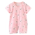 thumbnail image 1 of Gubotare Romper Unisex Baby Boys Girls Bodysuit Super Soft Romper Size 0-6 Months ( Red,0-6 Months), 1 of 4