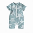 thumbnail image 1 of Gubotare Newborn Swimsuit Boy Toddler Boys One Piece Rash Guard Swimsuit Kid Swimwear Bathing Suits Sun Suit Short UPF 50+ Sun Protection 18 24 Months (Green,18-24 Months), 1 of 5