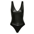 thumbnail image 1 of Gubotare One Piece Swimsuit Women Women's One Piece Plus Size Swimsuits Tummy Control Swimwear Bathing Suits (Black,L), 1 of 3