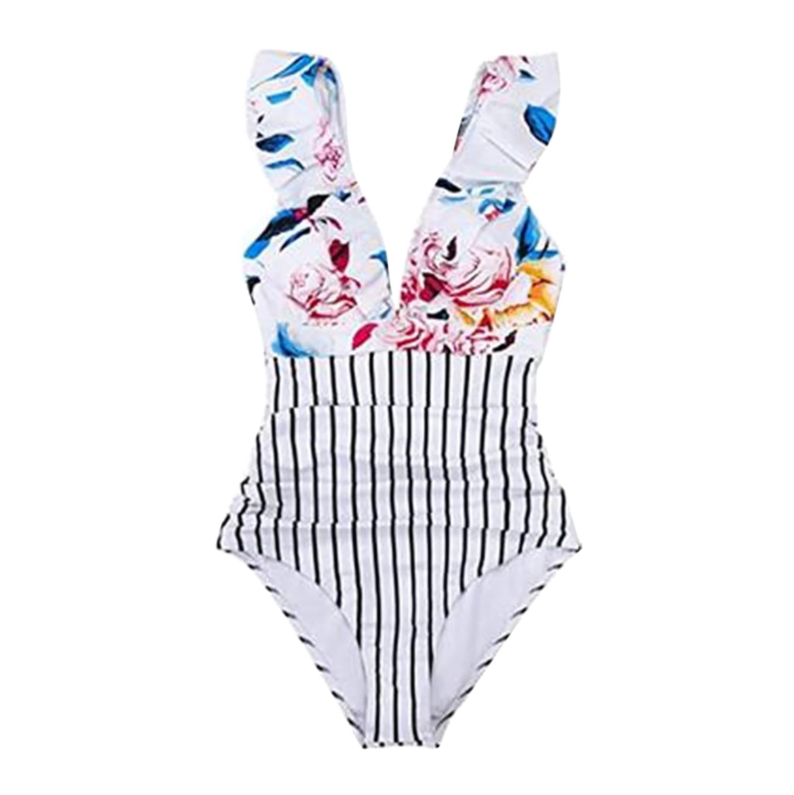 Gubotare One Piece Women Swimsuit Women Boyleg One Piece Water Aerobic