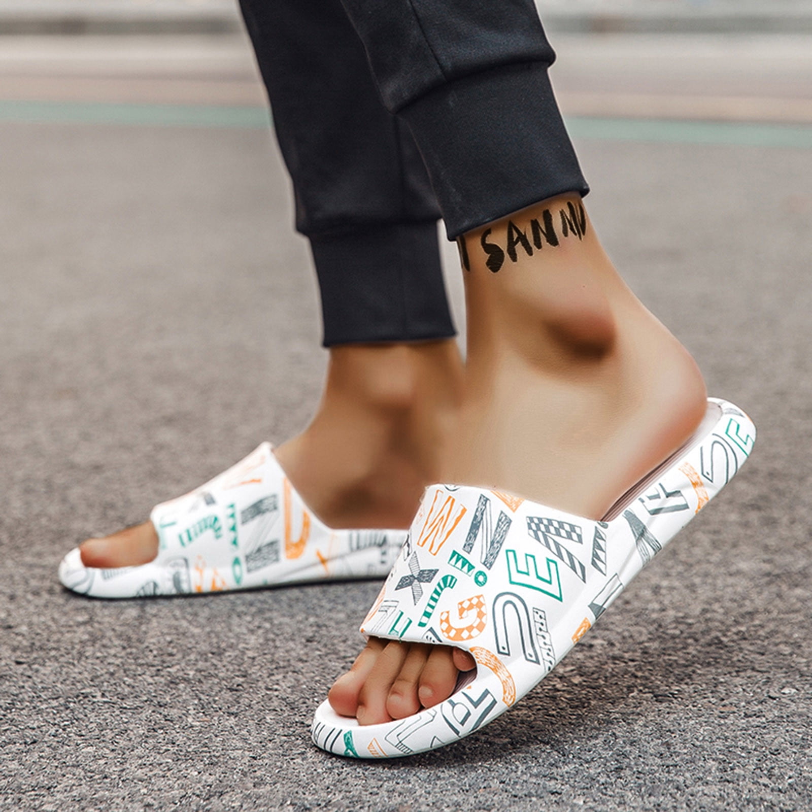 Gubotare Platform Sandals Women's Slides Cloud Slippers Summer