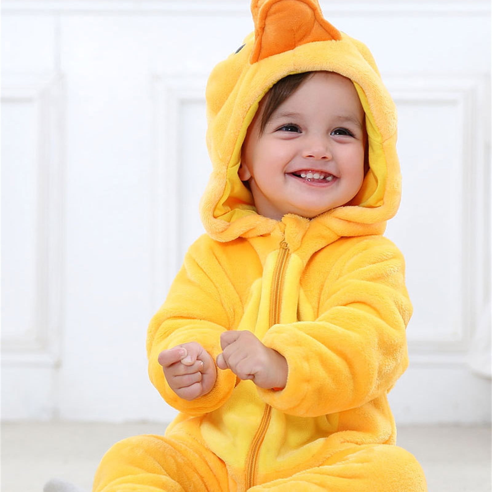 Gubotare Rompers For Baby Boys Baby Unisex Baby Cotton Coveralls,Yellow