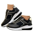 thumbnail image 1 of Gubotare Running Shoes for Women Comfortable Women's Sports Shoes, Fashionable Sports Shoes Suitable for Women's Sports (Black,6.5), 1 of 6