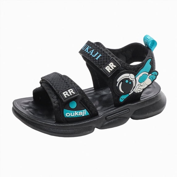 Gubotare Sandals Kids Boys Kid's Boy's Girl's Soft Sole Close Toe Sport Beach Sandals Toddler/Little Kid Size 12.5 (Green,12.5 Little Kid)