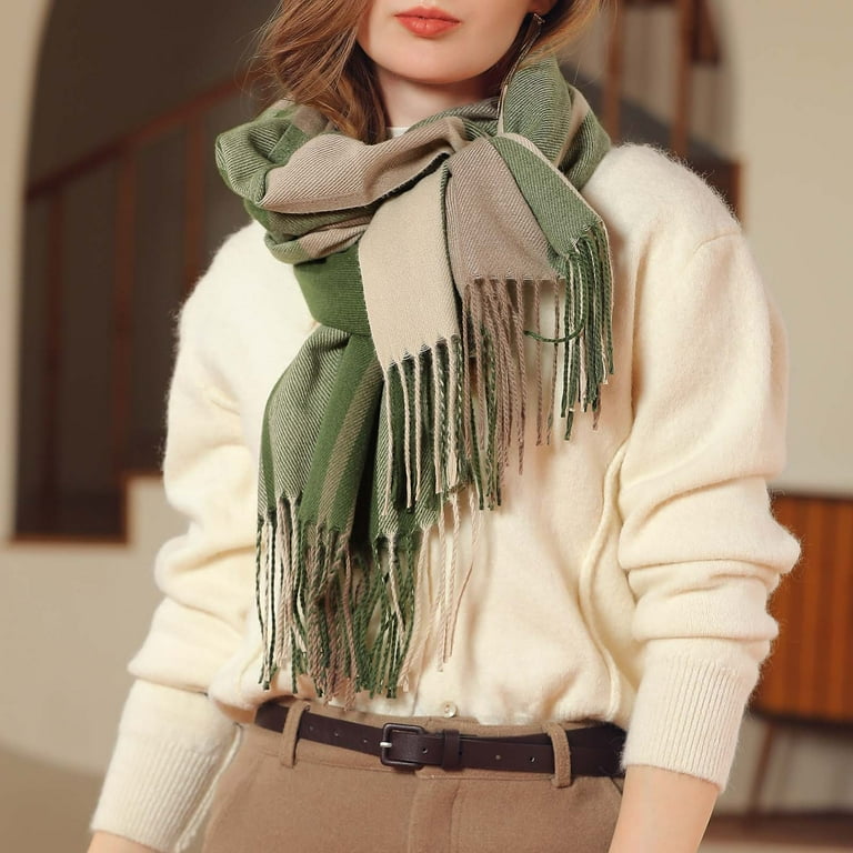 Gubotare Scarfs for Women Womens Winter Scarf Feel Pashmina Winter