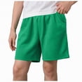 thumbnail image 1 of Gubotare Shorts Boys Boys Stretch Cargo Shorts Elastic Waist School Kids Twill Summer Short 5t 6t (Green,5-6 Years), 1 of 4