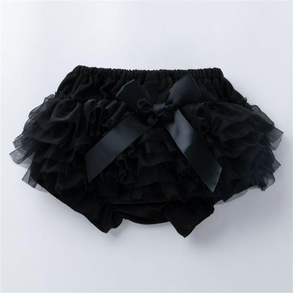 Gubotare Shorts Girls Toddler Girls Dance Bike Short Breathable Playgrounds Gymnastics Shorts Girl Jeans (Black,0-3 Months)