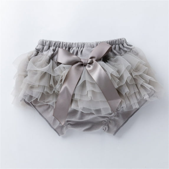 Gubotare Shorts Girls Toddler Girls Dance Bike Short Breathable Playgrounds Gymnastics Shorts Girl Jeans (Grey,6-12 Months)