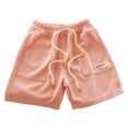 thumbnail image 1 of Gubotare Shorts for Baby Boy Boys Performance Golf Stretch Straight Fit Shorts Elastic Waist Shorts (Pink,Size 8-9 Years), 1 of 3