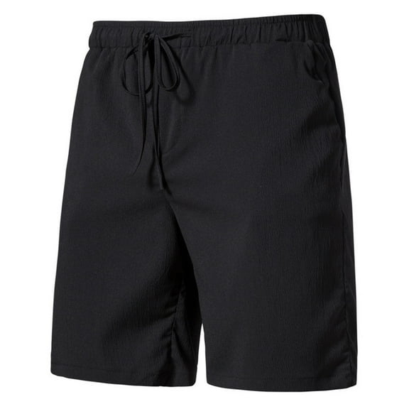 Gubotare Shorts for Men Men's Lightweight Cargo Shorts with Pockets Cotton Shorts for Men Casual (Black,XL)