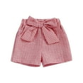thumbnail image 1 of Gubotare Shorts for Toddler Girls Fashion Summer Shorts Toddler Kids Baby Girl Shorts Summer Clothes (Red,Size 9-12 Months), 1 of 6
