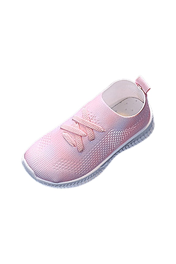 Toddler Shoes Toddler Boys Girls Sneakers Little Kids Casual Walking Shoes (Pink,Toddler 9)