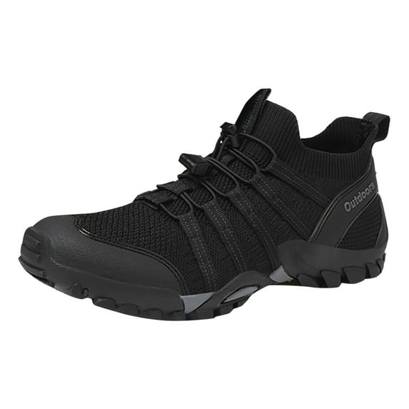 Gubotare Sneakers for Women Women's Barefoot & Minimalist Shoe | Zero Drop Sole | Trail Runner (Black,8)