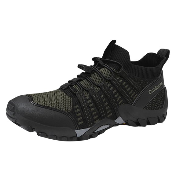 Gubotare Sneakers for Women Women's Barefoot & Minimalist Shoe | Zero Drop Sole | Trail Runner (Green,7.5)