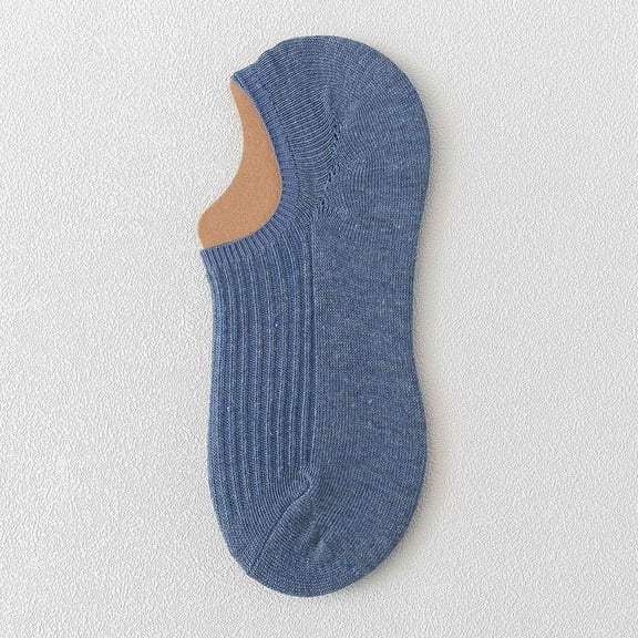 Gubotare Socks for Women No Show Women's Ankle Running Socks Cushioned Low Cut Tab Socks (Blue,One Size)
