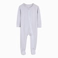 thumbnail image 1 of Gubotare Soft Baby Footie Pajamas, Baby Clothes, Newborn Sleepers, 95% Viscose and 5% Spandex, 0-24 Months, 1 of 9