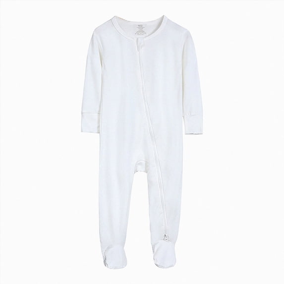 Gubotare Soft Baby Footie Pajamas, Baby Clothes, Newborn Sleepers, 95% Viscose and 5% Spandex, 0-24 Months