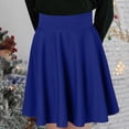 thumbnail image 1 of Gubotare Sparkly Skirt For Women Women's Y2K Flap Pocket Low Waist Cargo Mini Skirt,BU1 XL, 1 of 4