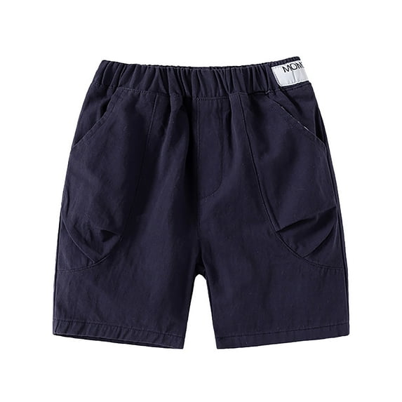 Gubotare Summer Shorts for Toddler Boys Boys Cargo Shorts, Outdoor Hiking Shorts, Lightweight Athletic Short 9 12 18 24 Months 3T 4T 5T (Navy,Size 2-3 Years)