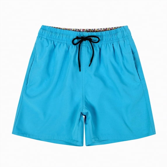 Gubotare Swim Trunks for Boys Boys Swim Trunks Board Shorts Little Boys Swimsuit Quick Dry Swimwear Swimming Shorts Bathing Suit 5T 6T (Sky Blue,5-6 Years)