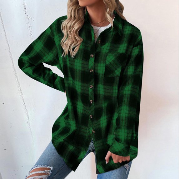 Gubotare T Shirts For Women Women's Turtleneck Tops Casual Slim Fitted Long Sleeve Base Layer Shirts,Green XXL