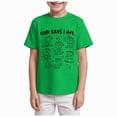 thumbnail image 1 of Gubotare T Shirts for Teen Boys Boys' Summer Short-Sleeve T-Shirt, Crew Neck Kids Top, Everyday Wear Size 13-14 (Green,13-14 Years), 1 of 4