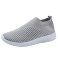 thumbnail image 1 of Gubotare Tennis Shoes Womens Mens Casual Shoes Fashion Sneaekers Dress Non-Slip Low Top PU Leather Walking Shoes,Gray 8, 1 of 5