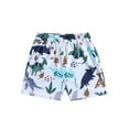 thumbnail image 1 of Gubotare Toddler Boy Swim Shorts Boys Swim Trunks Swim Shorts Quick Dry Bathing Suit Swimwear Size 18-24 Months (White,18-24 Months), 1 of 6