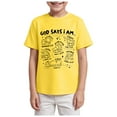 thumbnail image 1 of Gubotare Toddler Boy T Shirt Toddler Baby Boys Western T-Shirt Graphic Shirt Kids Cowboy Outfits Summer Country Crewneck Tee Top Sizes 5-6T (Yellow,5-6 Years), 1 of 4