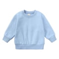 thumbnail image 1 of Gubotare Toddler Boy Winter Clothes Boys Hoodie and Jogger Set Warm Hooded Sweatshirt and Sweatpants for kids Size 4T 5T (Blue,4-5 Years), 1 of 4