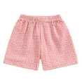 thumbnail image 1 of Gubotare Toddler Boys Athletic Shorts Baby Boys Casual Shorts Toddler Athletic Jogger Shorts Elastic Waistband Shorts (Pink,Size 3-4 Years), 1 of 9