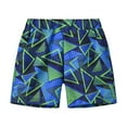 thumbnail image 1 of Gubotare Toddler Boys Shorts Boys Swim Trunks Toddler Shorts Quick Dry Beach Shorts for Boy (Blue,5-6 Years), 1 of 5