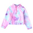 thumbnail image 1 of Gubotare Toddler Crewneck Sweatshirt Girl Little Girls Sweatshirt Toddler Kids Baby Pullover Sweater Kids Pullover For Girls Crewneck Sweatshirt Size 4T 5T (Multicolour,4-5 Years), 1 of 9