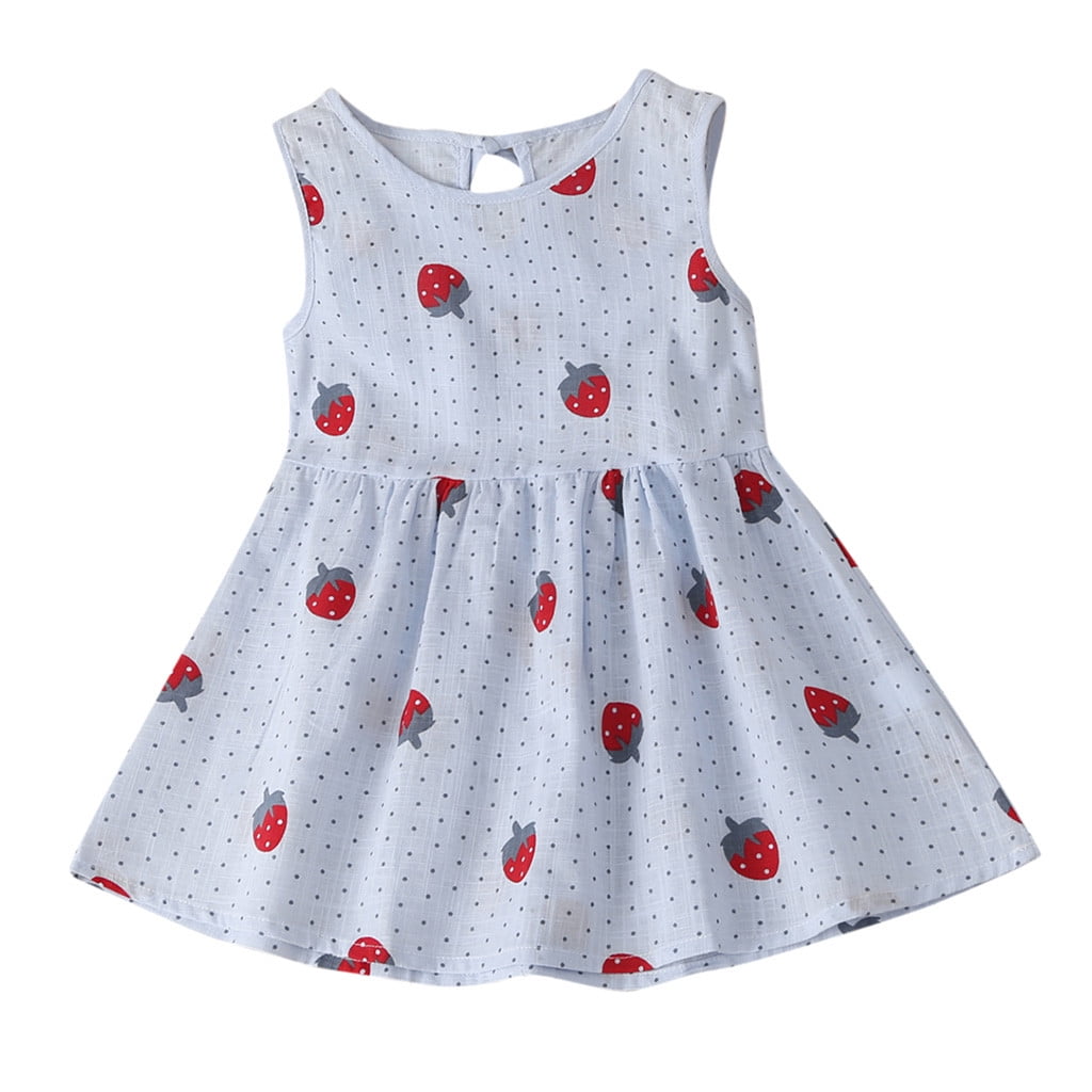 Girls' Plaid Summer Dress - 100% Cotton A-Line Sundress With Bow Straps, Sizes 4-15 Years