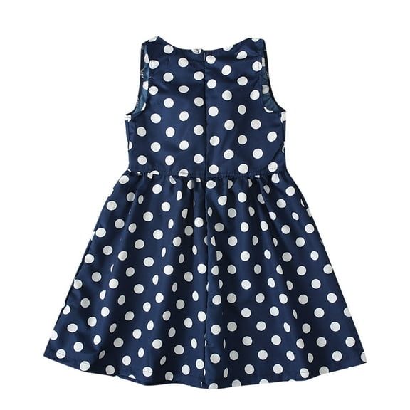 Gubotare Toddler Dress Toddler Baby Girl Tutu Tulle Dress Sleeveless Fluffy Cute Party Sundress,Navy 3 Years