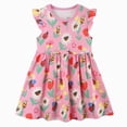 thumbnail image 1 of Gubotare Toddler Dresses for Girls Baby Girl Princess Dress Cake Smash Birthday Tutu Dress Clothes Set for Cake Smash Photo Shoot 2T 3T (Pink,2-3 Years), 1 of 9
