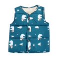 Gubotare Toddler Girl Fleece Vest Kids Fleece Vest Jacket FullZip Warm