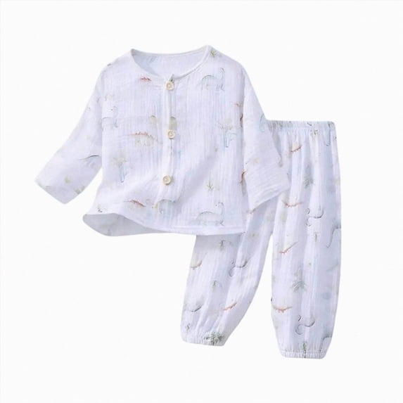 Gubotare Toddler Girl Pajamas Long Sleeve Cute Pajamas for Girls Fiber Long Sleeve & Pants Pj Set Tween 2T 3T (Light Pink,2-3 Years)
