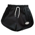 thumbnail image 1 of Gubotare Toddler Girls Shorts Girls Summer Casual Shorts High Waisted Casuals Shorts Size 7-8 (Black,7-8 Years), 1 of 4