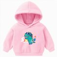 thumbnail image 1 of Gubotare Toddler Hoodie Travel Hoodie Comfy Hoodies for BoysBoys 18 24 Months (Pink,18-24 Months), 1 of 7