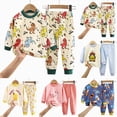 thumbnail image 1 of Gubotare Toddler & Little Boys Pajamas Blue Sharks 2-Piece Soft Snug-fit Long Sleeve PJ Set Kid Sleepwear Size 4T-14 (Blue, 3-4 Years), 1 of 3