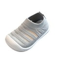 thumbnail image 1 of Gubotare Toddler/Little Kid Wide Barefoot Shoes Naturally Sneakers for Boys Girls Barefoot Shoes Toddler (Grey,2-2.5 Years), 1 of 5