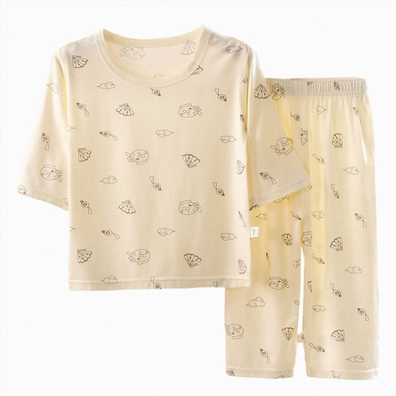 Gubotare Toddler Pajamas Girls Pajama Pants and Sleep Shirt Sets for Kids - 2 Piece PJ Sleepwear Set for Toddler Girls 3T 4T (Grey,3-4 Years)