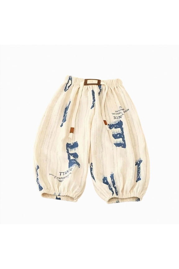 Toddler Pants Boys Joggers 1 PCS of Boys' and Teens' Trendy Fashion Outdoor Cargo Joggers 1T 2T (Blue,1-2 Years)